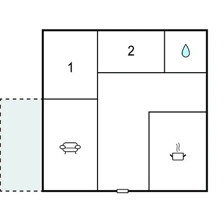 2 Bedroom In
